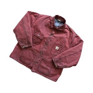 Vintage 90s Made in USA Carhartt Chore Jacket (CB153)